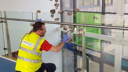 access platform cleaning